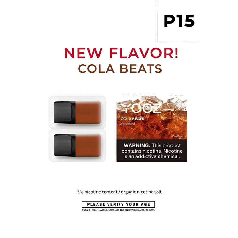 YOOZ Pods 2pcs/Pack 3% Nic - Cola Beats - Buy Quality Vapes From